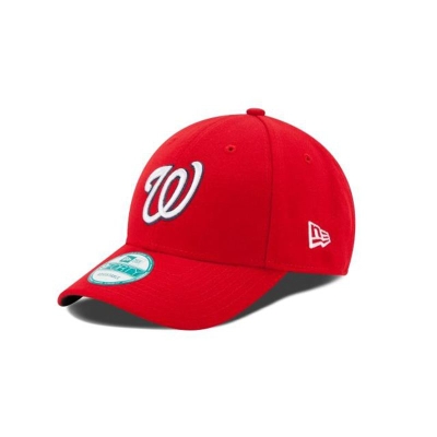 Washington Nationals Gorra | New Era MLB The League 9forty Adjustable Cap Mexico - Rojos